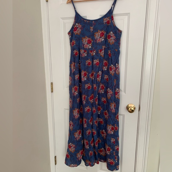 Floral Maxi Dress, M - Picture 3 of 7